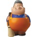 Squeezie Monsieur Bert balayeur - MBW, personnage et mascotte anti-stress promotional
