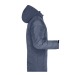 Removable hooded jacket james, Down jacket promotional