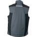 Men's work softshell bodywarmer Fleece collar. wholesaler