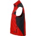 Men's work softshell bodywarmer Fleece collar., Bodywarmer or sleeveless jacket promotional