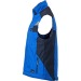Men's work softshell bodywarmer Fleece collar. wholesaler