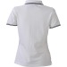 Product thumbnail Women's plain polo shirt, short sleeves. 3