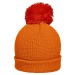 Product thumbnail Knitted hat with two-coloured pompom 3