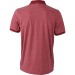 Lama double-tone heathered polo shirt, Jersey mesh polo shirt promotional