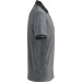 Lama double-tone heathered polo shirt, Jersey mesh polo shirt promotional