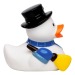 Duck winter snowman, duck promotional