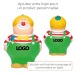 Squeezie Monsieur Bert clown - MBW, personnage et mascotte anti-stress promotional