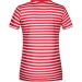 Women's striped organic T-shirt, marinière promotional