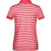 Polo rayé marinière femme - James Nicholson, polo femme promotional