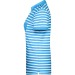 Polo rayé marinière femme - James Nicholson wholesaler