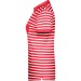Striped polo shirt for women, woman polo promotional