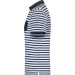 Striped polo shirt for men, Organic cotton polo shirt promotional