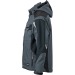 Workwear softshell jacket with hood, work jacket promotional