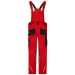Unisex bib and brace safety trousers - James Nicholson, working suit promotional