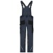 Unisex bib and brace safety trousers - James Nicholson, working suit promotional