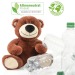 RPET bear plush - MBW wholesaler