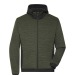 Product thumbnail Men's workwear fleece jacket - James & Nicholson 4