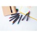 Set of 12 coloured pastels, Grease pencil and wax crayon promotional