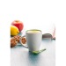 28 cl two-tone ceramic mug with spoon wholesaler