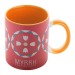 Two-tone four-colour mug, mug with full color photo printing promotional