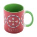 Two-tone four-colour mug, mug with full color photo printing promotional
