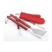 Barbecue set Axon, barbecue accessories and cutlery promotional
