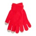 Pair of tactile gloves, tactile glove promotional