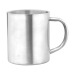 Coloured stainless steel mug, metal mug and cup promotional