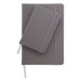 A6 hard cover fabric notebook, Hard cover notebook promotional