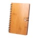 Carnet A5 bambou, carnet recyclé promotional
