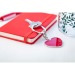 Valentine key ring, heart key ring promotional
