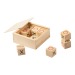 Product thumbnail Wooden tic-tac-toe game 1