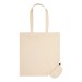 Tote bag pliable en coton bio 120g/m², Sac shopping pliable promotional