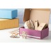 Cardboard shipping box 20x15x7cm, Colour mailbox promotional