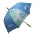 Parapluie rPET quadri rond, Parapluie durable promotional