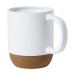 Mug en céramique et liège, Accessoire en liège promotional