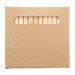 Product thumbnail Set of 12 coloured pencils with four-colour kraft box 2