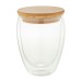 Mug double paroi en verre 420ml, Mug de voyage isolant promotional