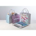 RPET shopping bag with four-colour print pocket, Durable shopping bag promotional