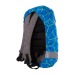  RPET rucksack cover with reflective tape, Backpack cover promotional