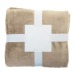 Vantaa couverture en flanelle rPET, Couverture ou plaid promotional