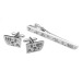 Tahiti set de boutons de manchette et de pinces à cravate, pince à cravate promotional
