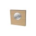 Bamboo Badge Square 40mm, badge promotional