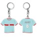 Porte-clés rigide double, doming, porte-clés sur-mesure promotional