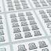 Domings on A4 sheet wholesaler