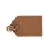 Eco Luggage Tag Cork, porte-étiquette à bagage promotional