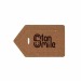 Eco Luggage Tag Cork, porte-étiquette à bagage promotional