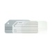 Luggage Tag Aluminium Silver, porte-étiquette à bagage promotional