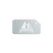 Luggage Tag Aluminium Silver wholesaler