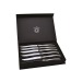 Product thumbnail Set of 6 Laguiole stainless steel table knife 0